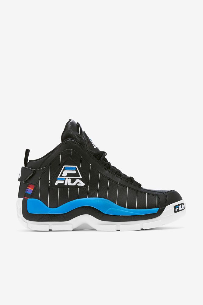 Fila Grant Hill 2 History Trainers Black - Mens - 25918NWOS